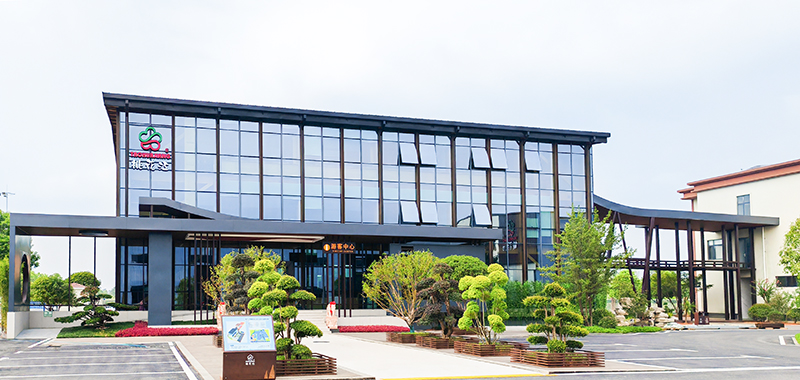 桃花江竹装配式科技示范楼