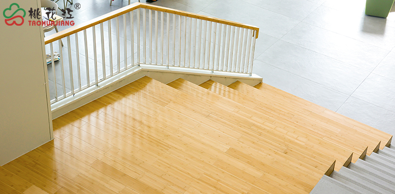 竹楼梯地板