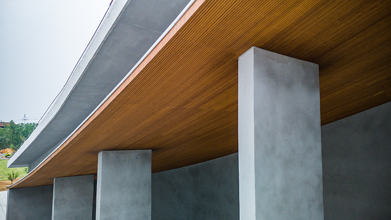 无限长竹天花吊顶