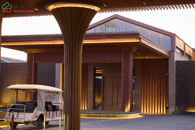 长春悦榕鸿居酒店竹装饰